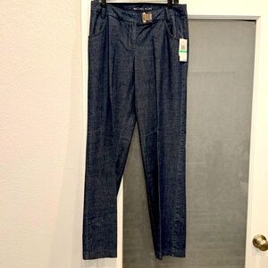 New w/tags, MK Jeans, Size 8, Color Inidgo, Wide Leg pant.